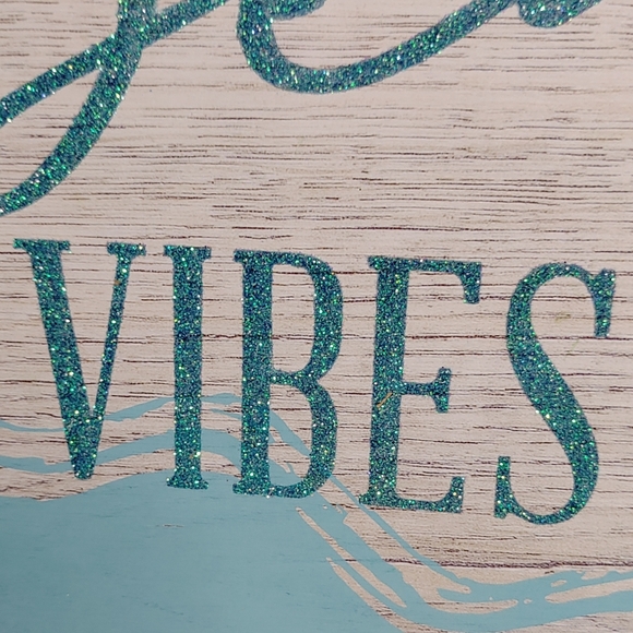 Glitter Beach Vibes Wall Decor - Picture 3 of 4